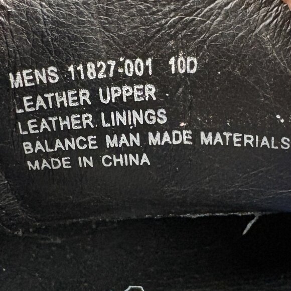 Florsheim Cap Toe Oxford Leather Black Mens US Size 10 11827-001 Shoes - Picture 9 of 9